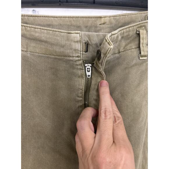 Gap Mid Rise Loose Kathi Cargo Pants Olive Green Women 6 Utility Grunge Urban - Picture 8 of 13